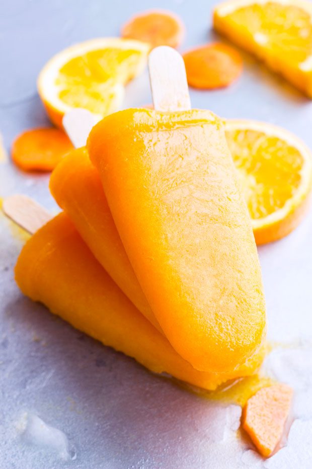 Fresh Fruit Ice Pops