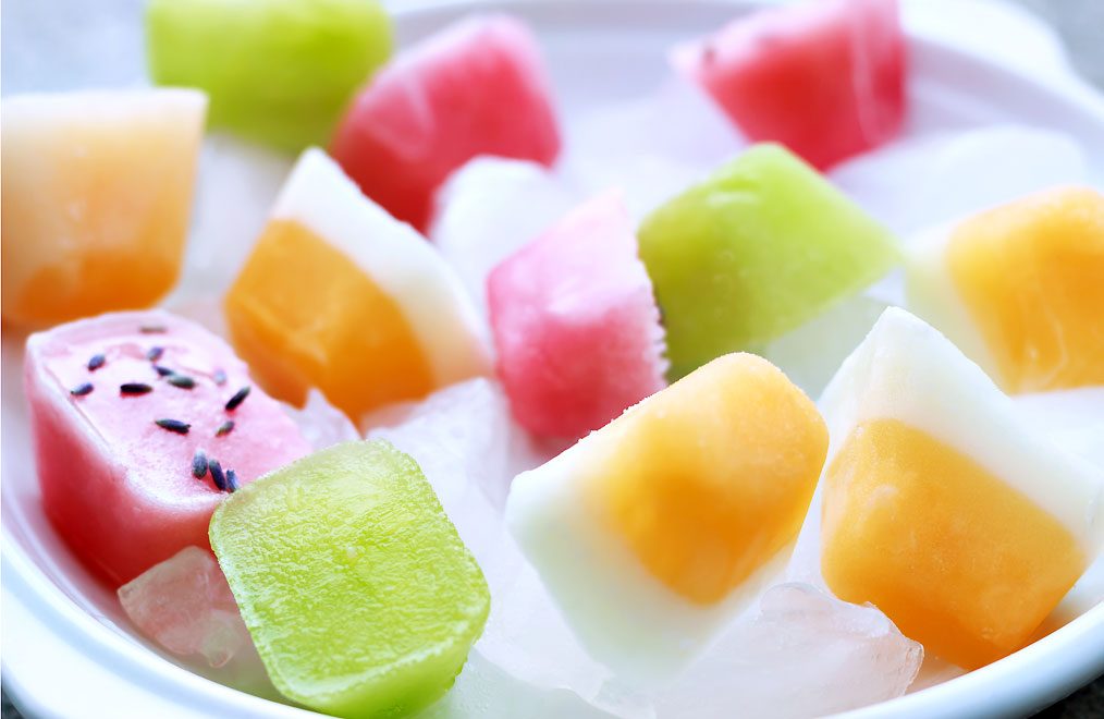 The Ultimate Fruit Ice Cubes - Kalejunkie