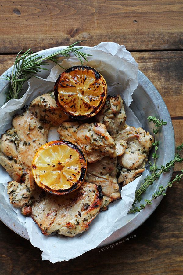 Grilled Lemon Herb Chicken recipe