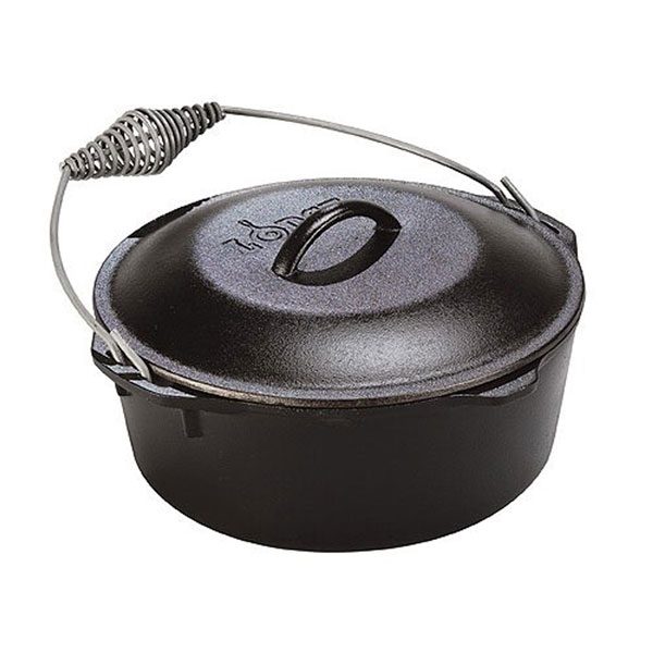 Iron Dutch Oven with Feet