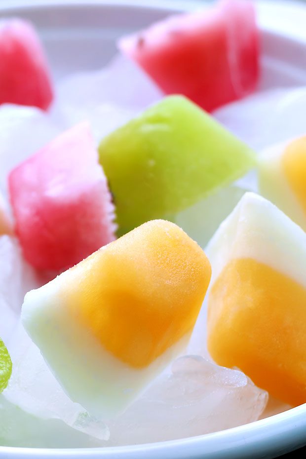 The Ultimate Fruit Ice Cubes - Kalejunkie