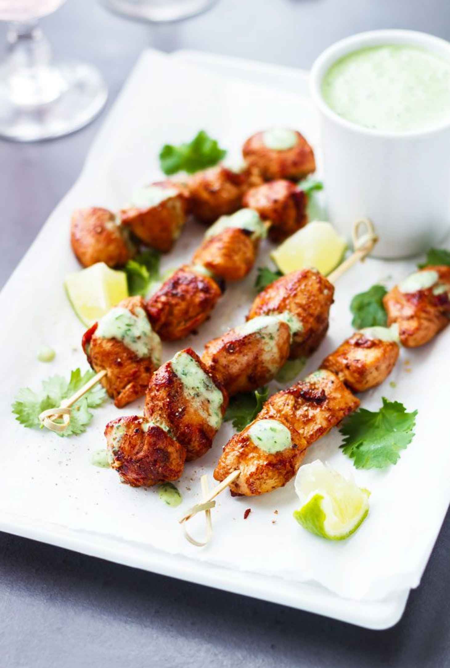 Cilantro Lime Grilled Chicken - #recipe by #eatwell101 - https://www.eatwell101.com/lime-cilantro-chicken-recipe