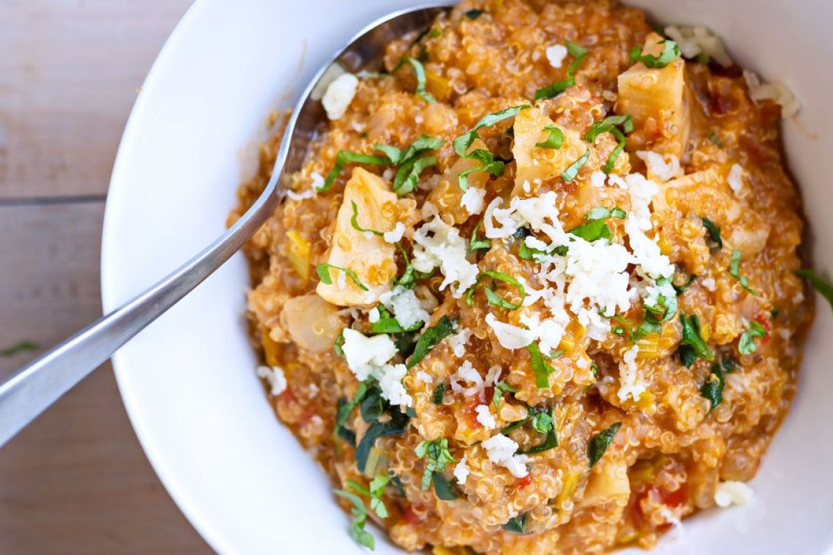 Creamy Quinoa Risotto