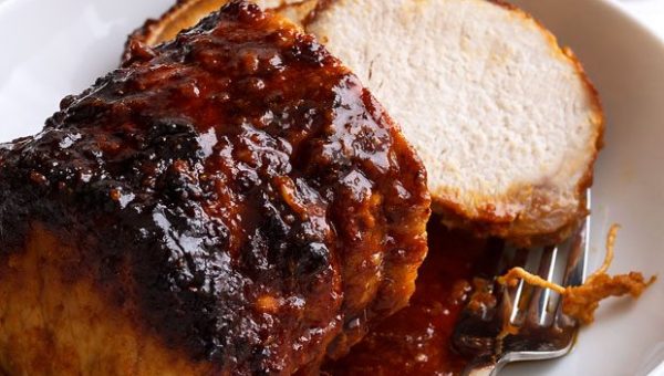 Spicy Roasted Pork Loin - #recipe by #eatwell101 - https://www.eatwell101.com/spicy-roasted-pork-loin-recipe
