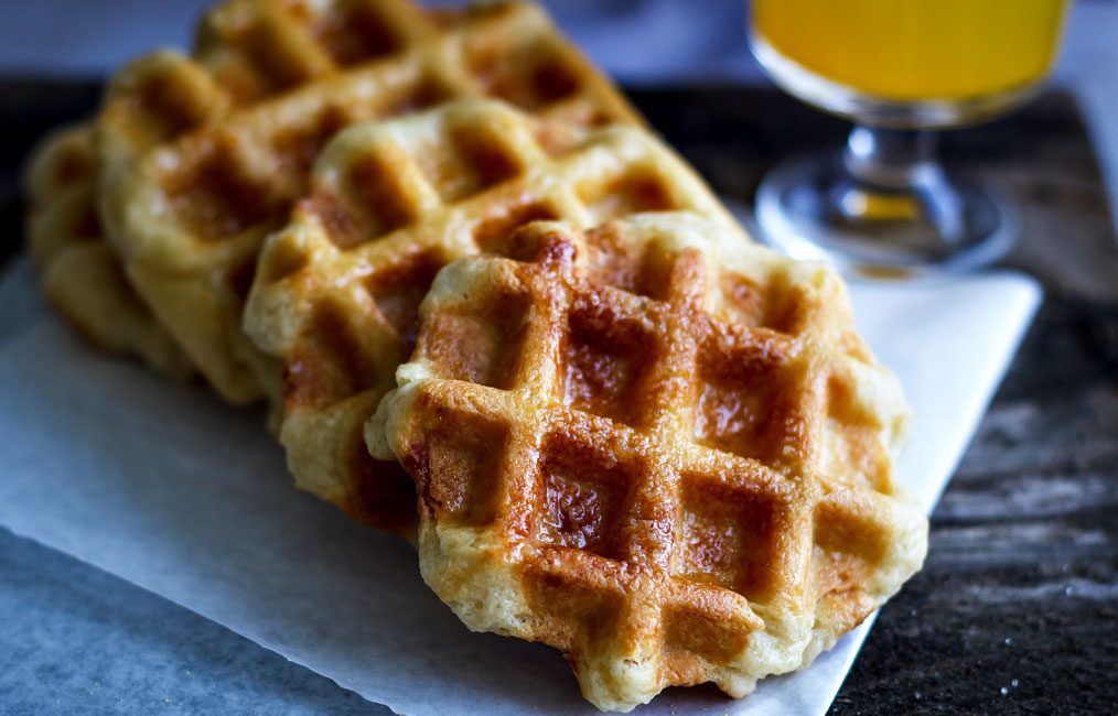 Easy Waffles From Scratch