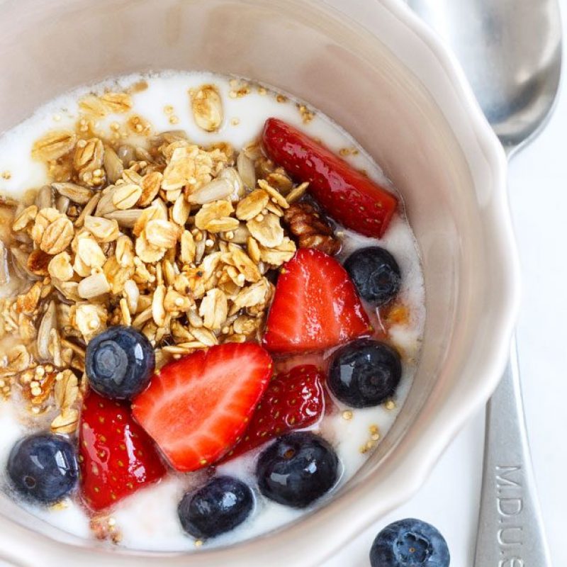Granola Berry Breakfast Bowl Recipe — Eatwell101