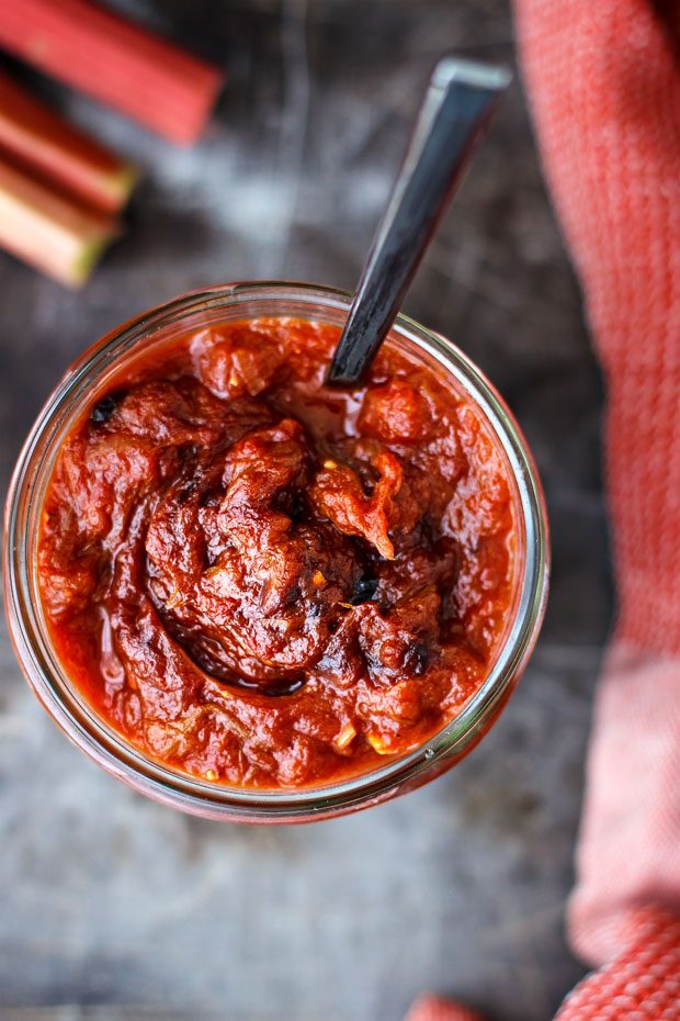 Homemade BBQ Sauce Recipe with Rhubarb — Eatwell101