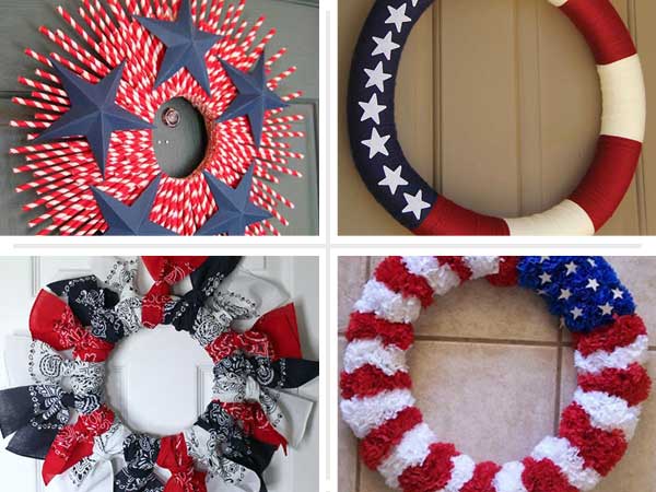 diy patriotic door wreath