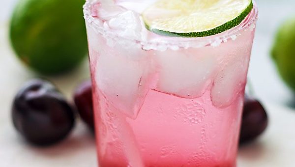 Fresh Cherry Limeade - #recipe by #eatwell101 - https://www.eatwell101.com/cherry-limeade-recipe