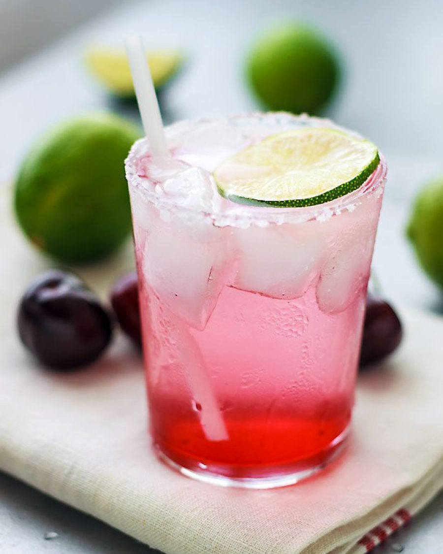 Fresh Cherry Limeade - #recipe by #eatwell101 - https://www.eatwell101.com/cherry-limeade-recipe