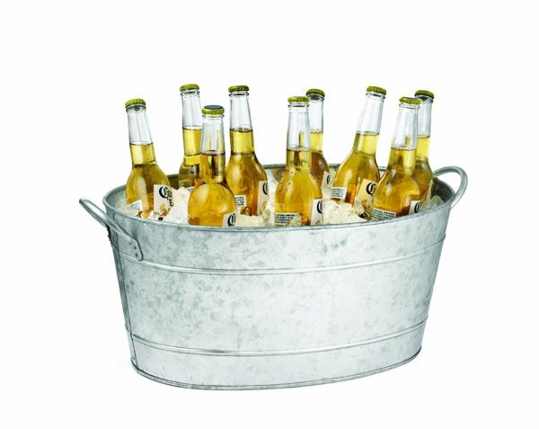 Galvanized Steel Beverage Tub