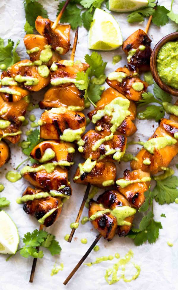 Grilled Chicken kabobs