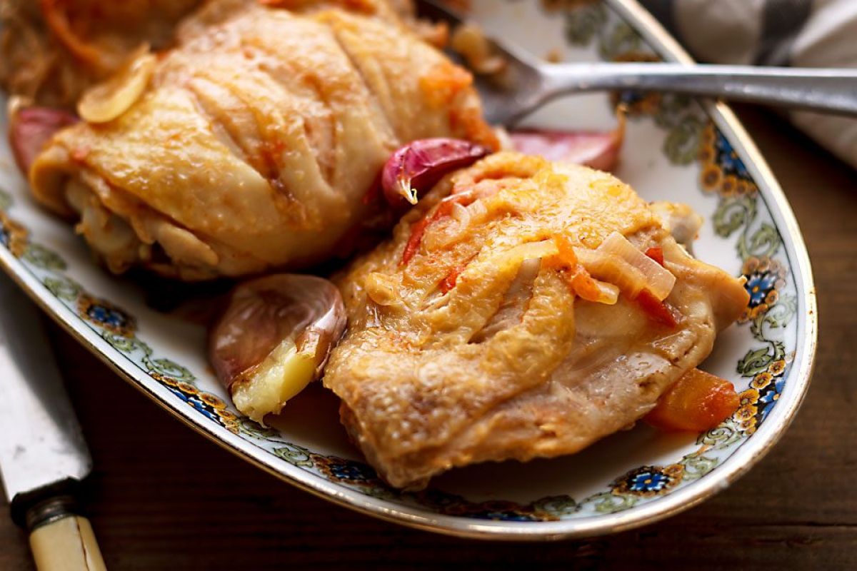 Garlic Skillet Chicken