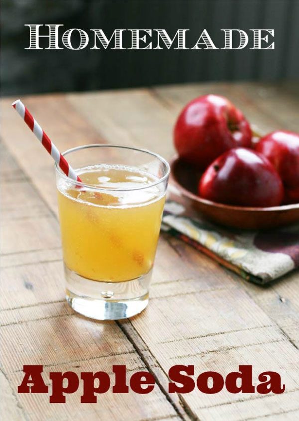 homemade apple soda