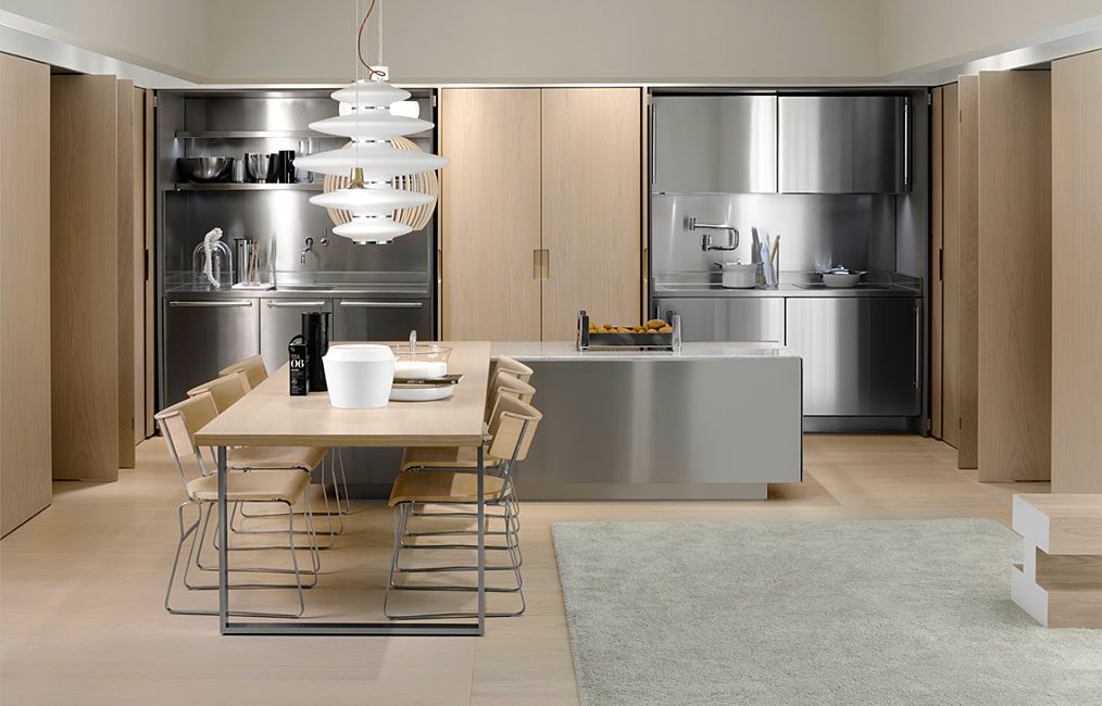 New Spatia Pocket Kitchen by Arclinea Is Pure Elegance