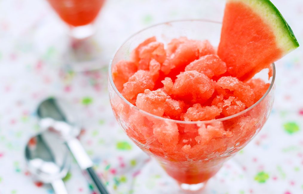 Watermelon Lime Granita