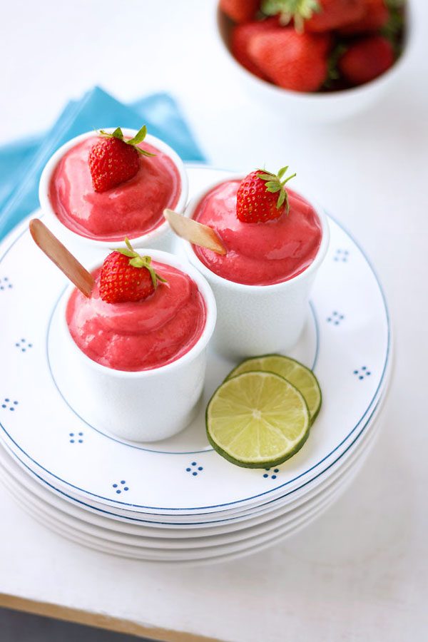 Strawberry Frozen Yogurt