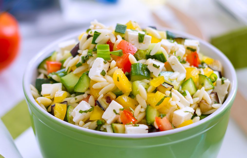 Greek Orzo Pasta Salad