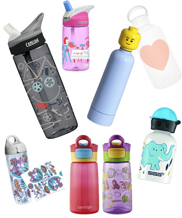 Childrens reusable sales water bottle