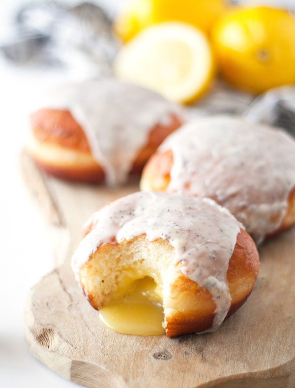 lemon poppy seed donuts