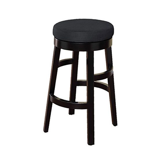 Armen-Living-Halo-Barstool,-Black