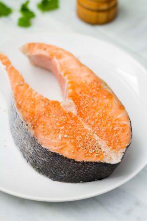 Grilled Salmon Steak Recipe