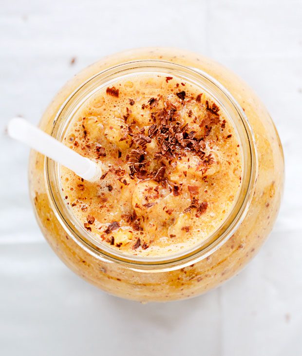 ORANGE BANANA BREAKFAST SMOOTHIE