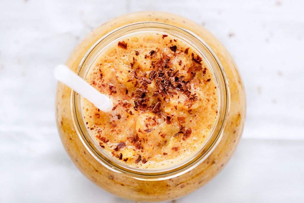 Orange Banana Breakfast Smoothie