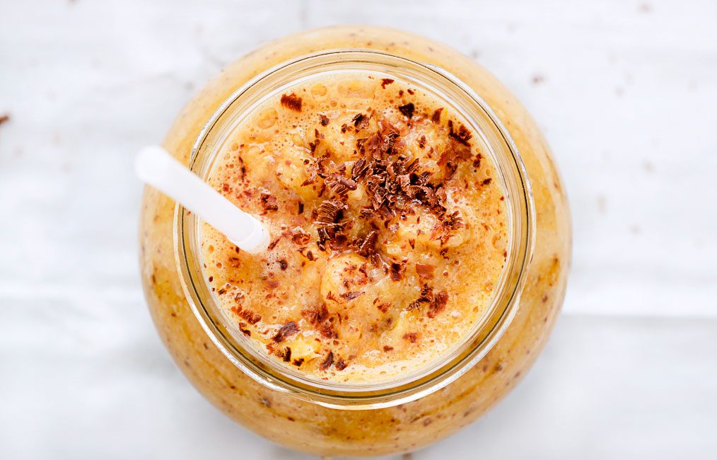 Orange Banana Breakfast Smoothie