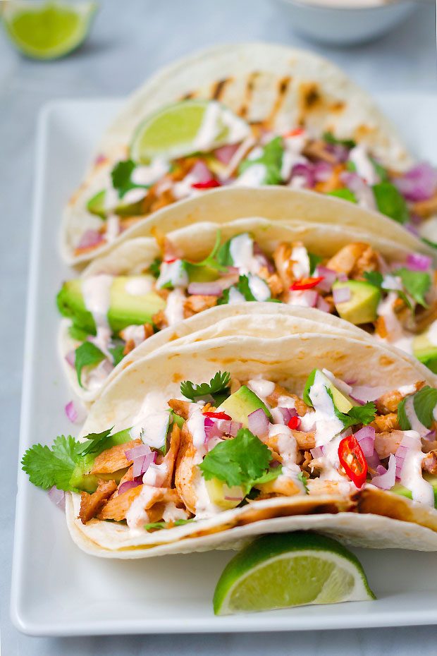Spicy Chicken Tacos