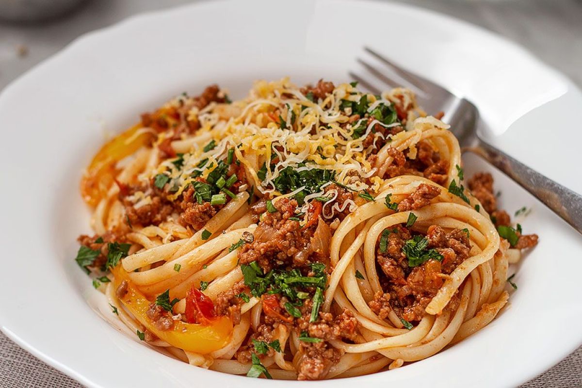 Beef Ragû with Spaghetti
