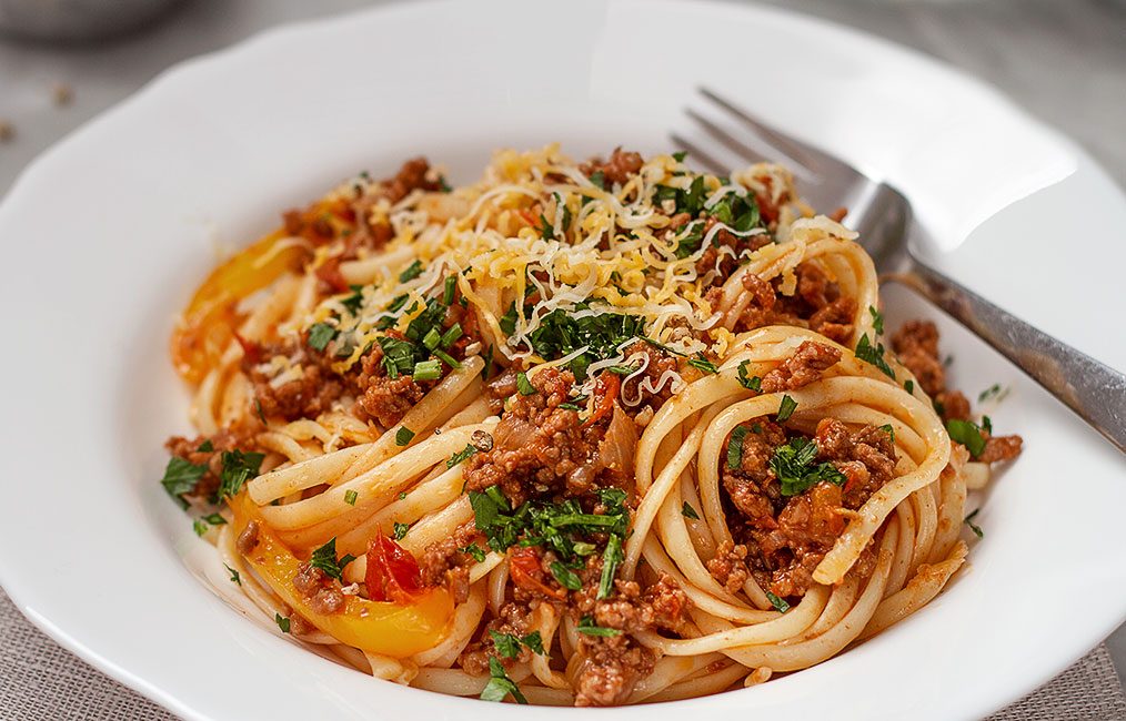 Beef Ragû with Spaghetti