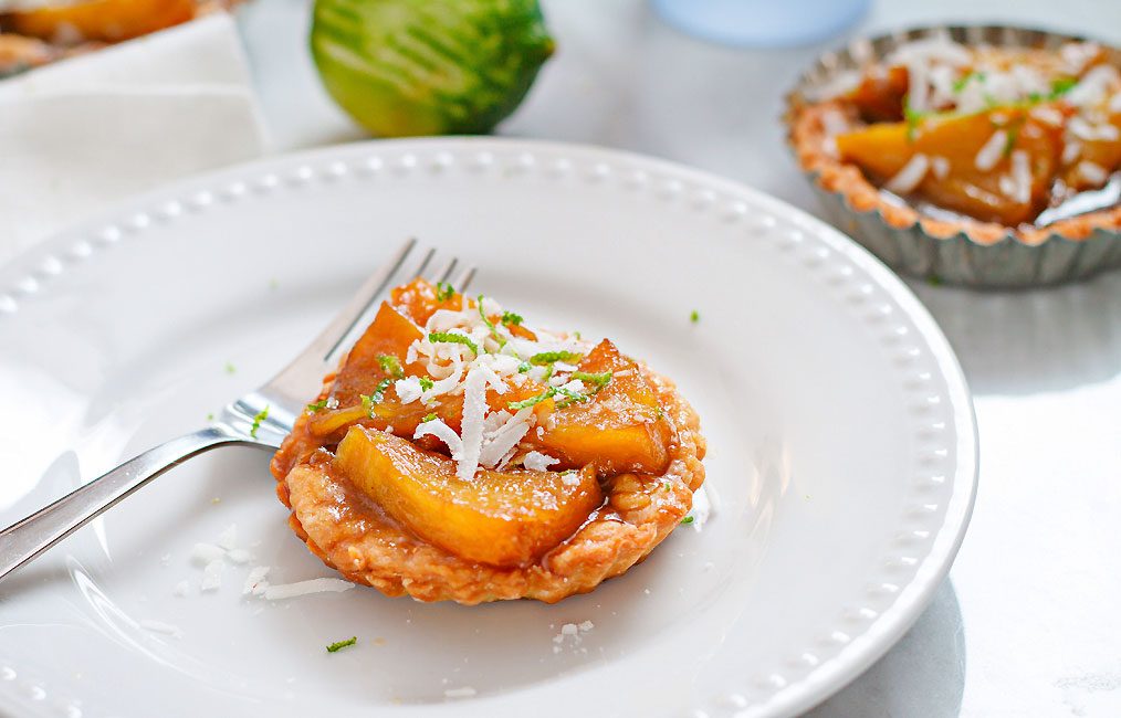 Caramelized Pineapple Tartlets