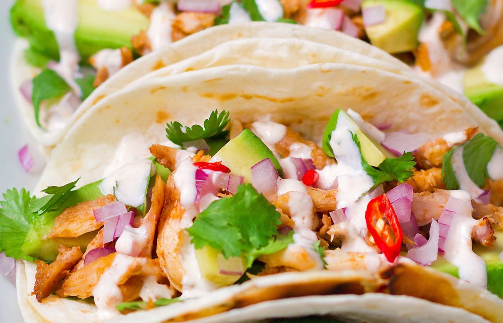 Easy Chicken Tacos