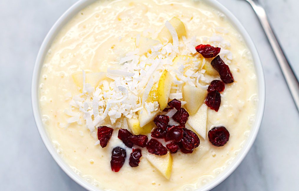 Apple Pear Smoothie Bowl