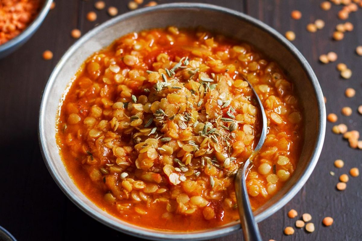 15-Minute Red Lentil Soup