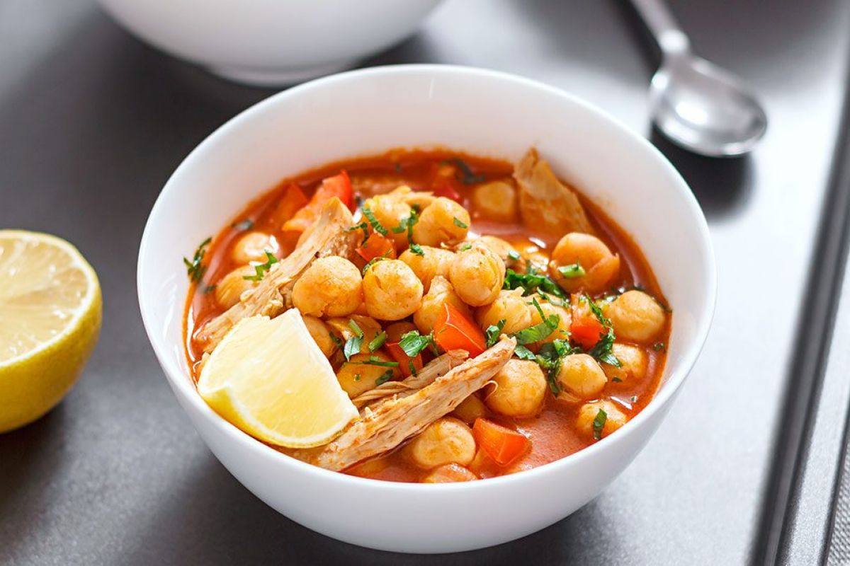 Chickpea Chicken Soup — Yummy and Hearty