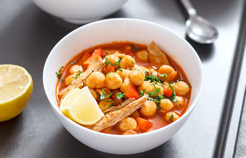 Chickpea Chicken Soup — Yummy and Hearty