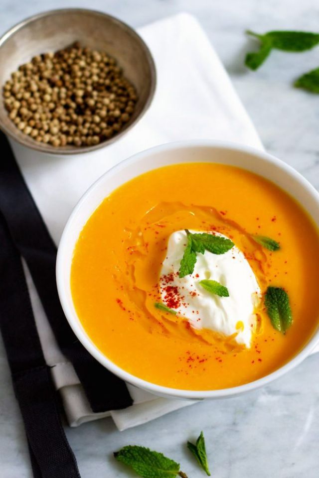 Orange Butternut Squash Soup