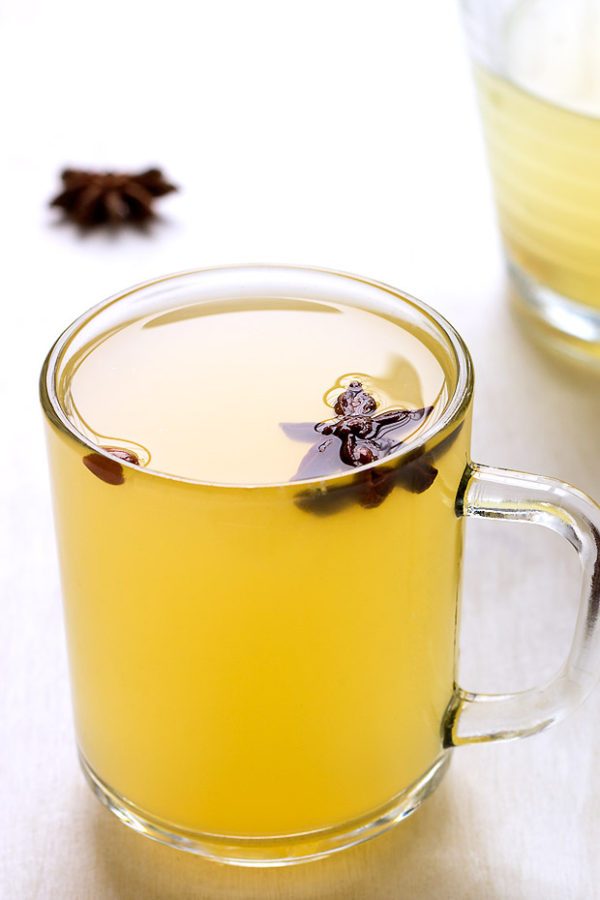 Natural Healing Lemon Ginger Tea - #recipe by #eatwell101 - https://www.eatwell101.com/natural-healing-tea-recipe