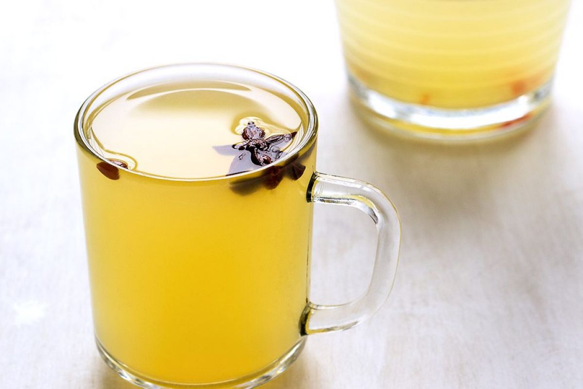 Natural Healing Lemon Ginger Tea