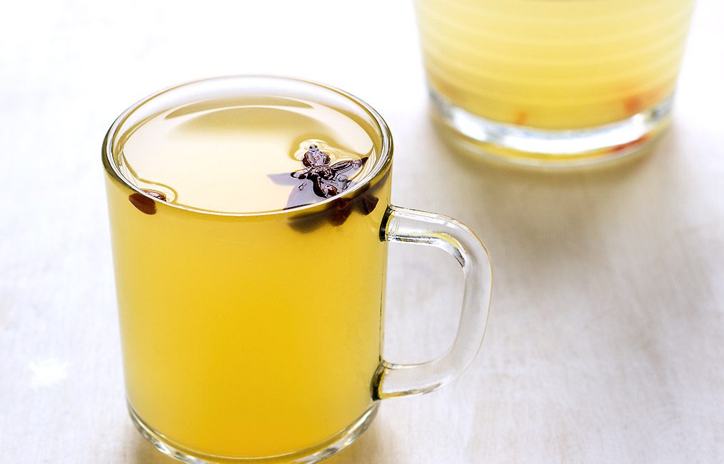Natural Healing Lemon Ginger Tea