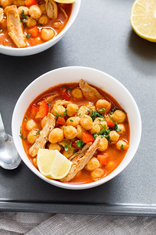 Chicken Chickpea Soup