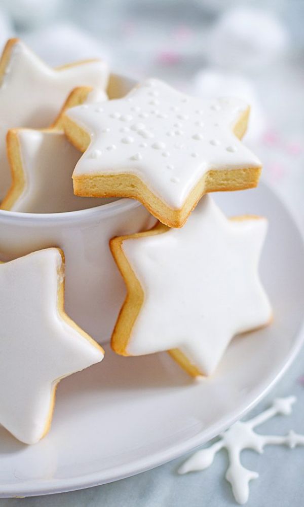 Christmas Star Cut-Out Cookies