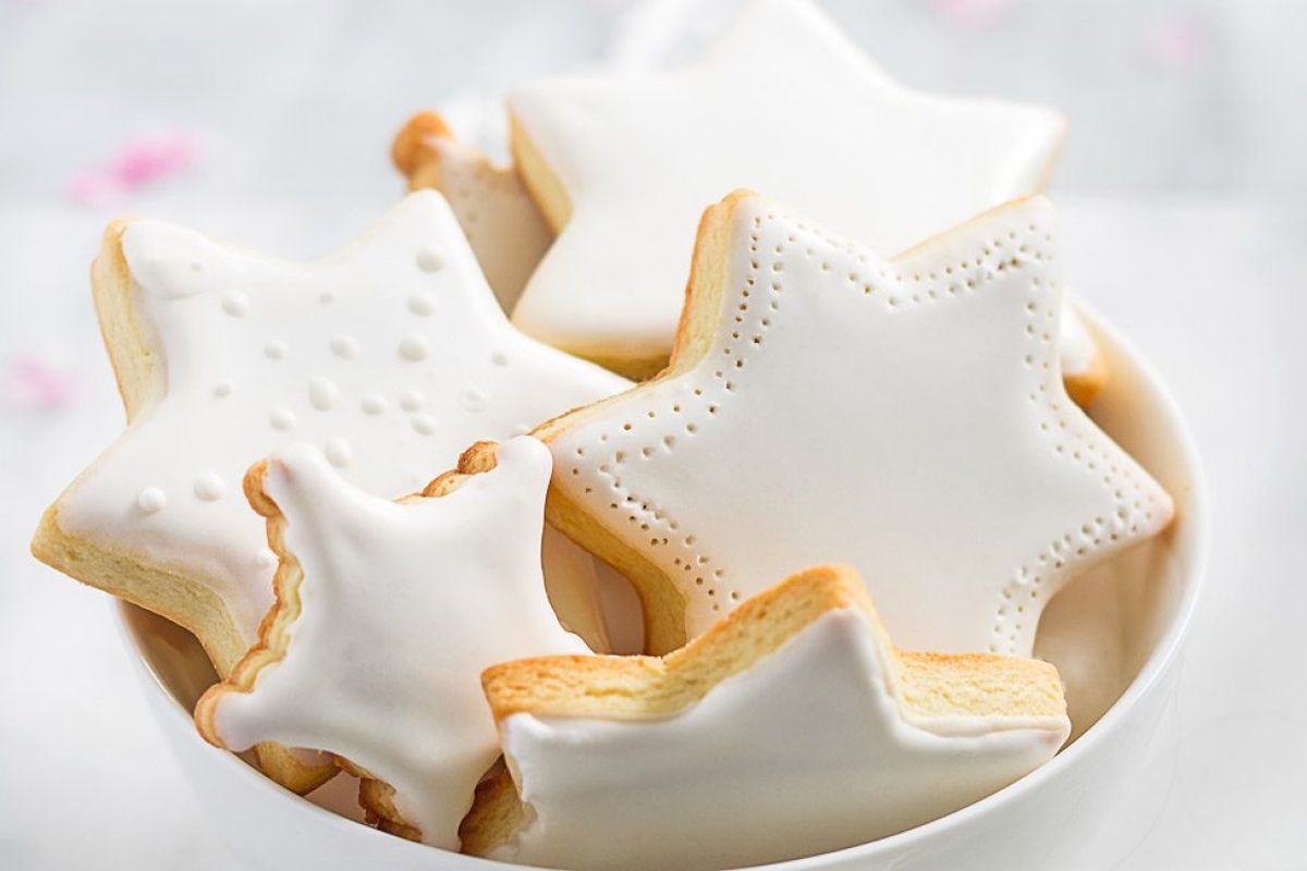 Christmas Star Cut-Out Cookies