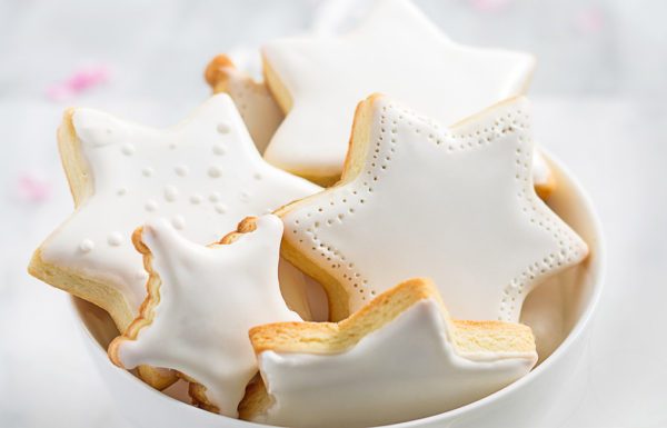 Christmas Star Cut-Out Cookies