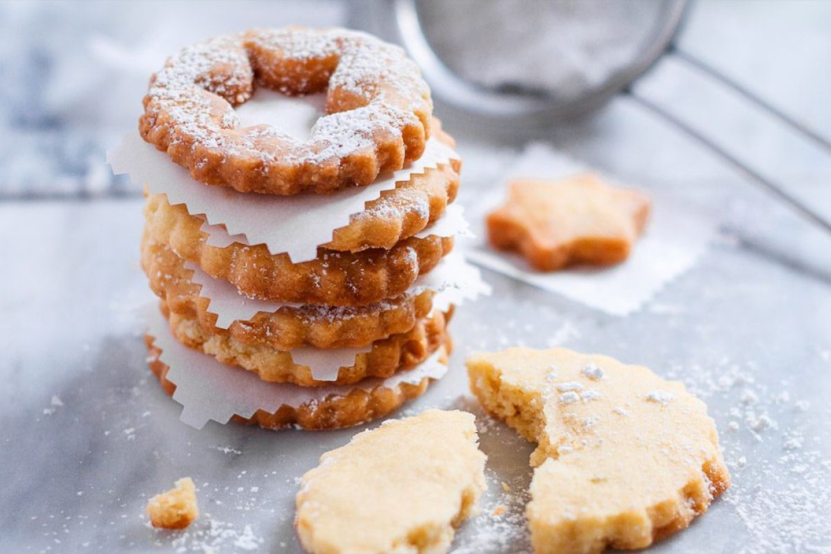 Citrus Shortbread Cookies