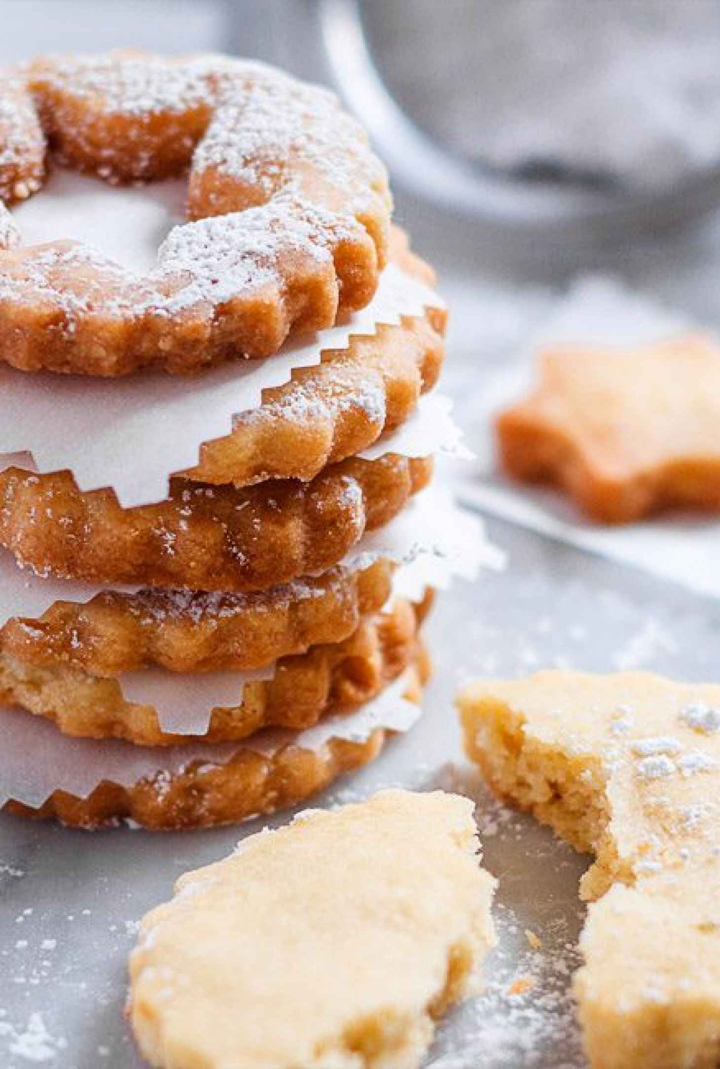 Citrus Shortbread Cookies - #recipe by #eatwell101 - https://www.eatwell101.com/citrus-shortbread-cookies-recipe