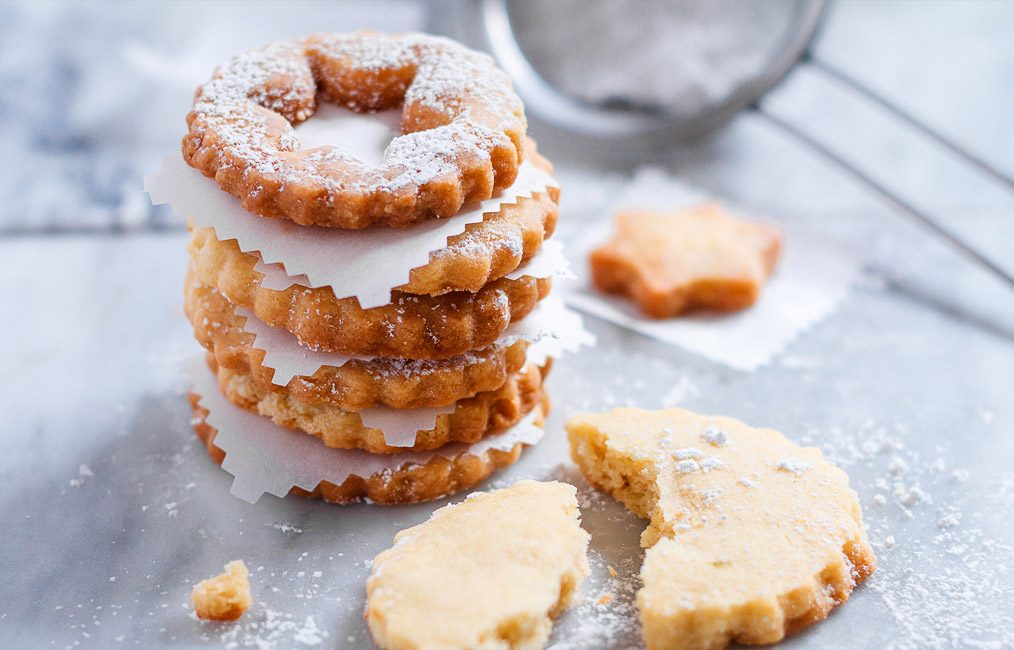 Citrus Shortbread Cookies