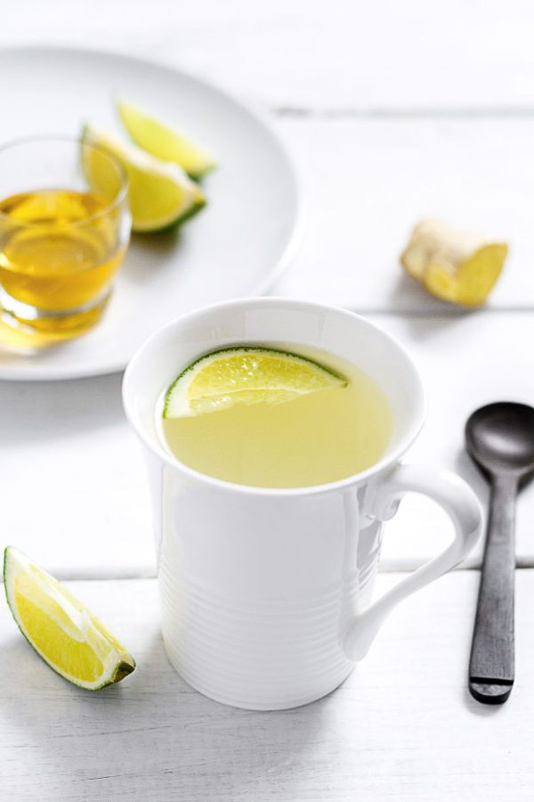 Honey Ginger Cleansing Detox Tea - #recipe by #eatwell101 - https://www.eatwell101.com/cleansing-detox-tea-recipe